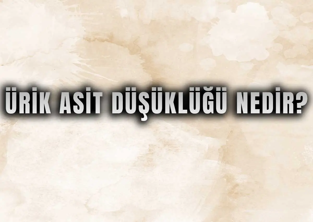 Ürik Asit Düşüklüğü Nedir?