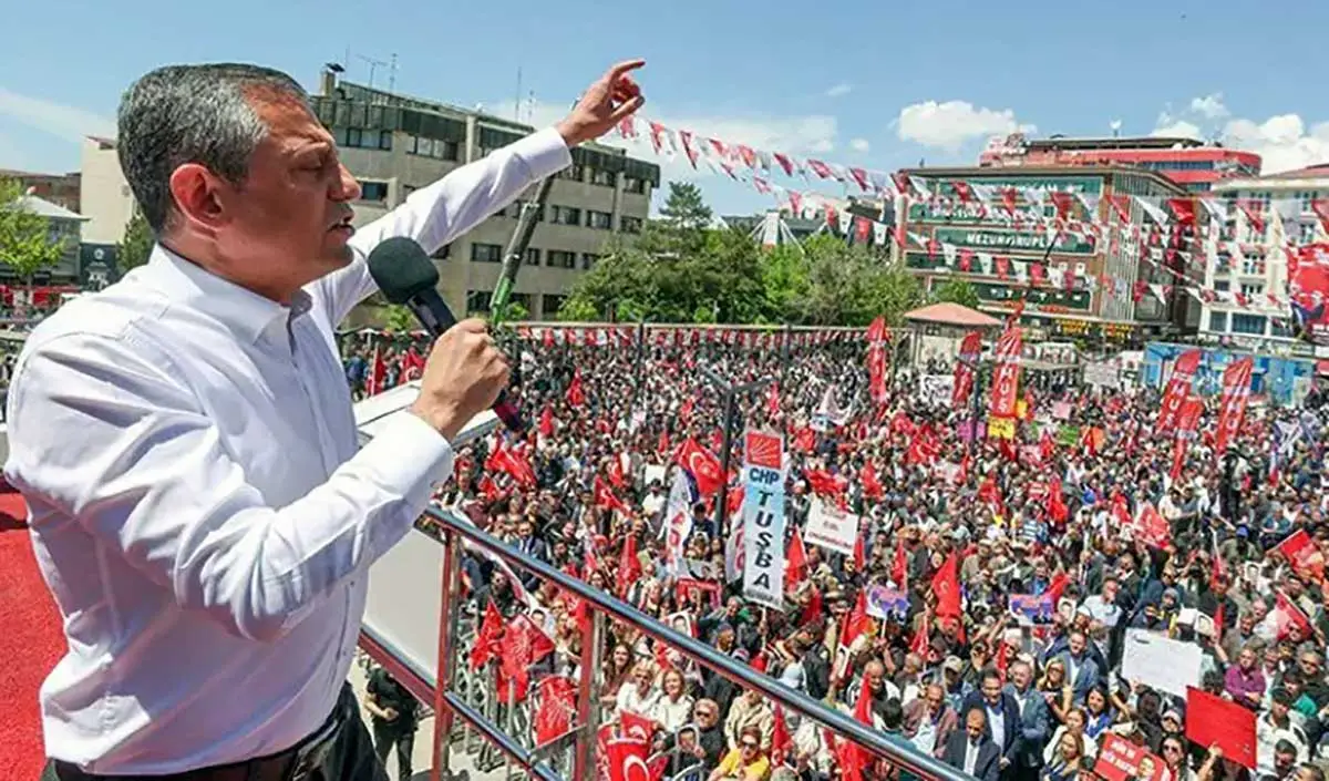 CHP’nin Ankara mitingi başladı! Özel'den Kayyım açıklaması
