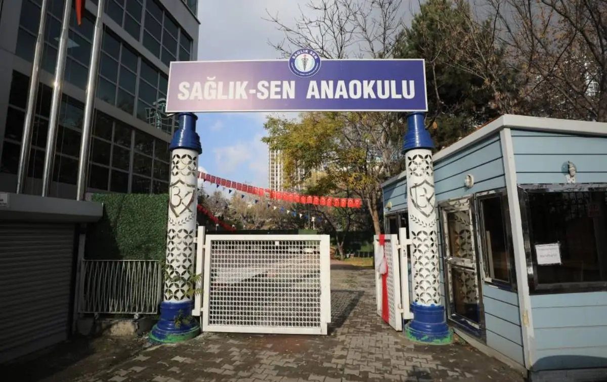 Ankara’da Sağlık-Sen Anaokulu tam not aldı