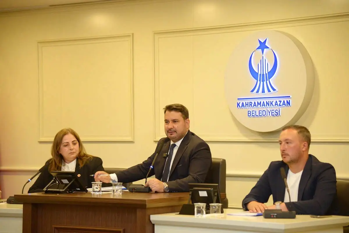 Kahramankazan Meclisinden maddeler oy birliğiyle geçti