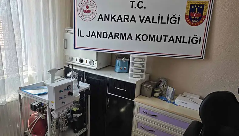 Başkentte sahte diş doktoru yakalandı