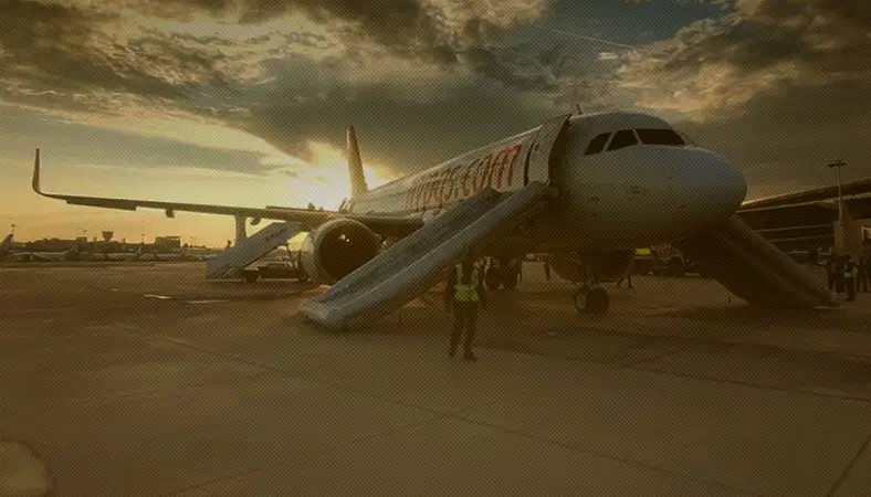Esenboğa'da uçak boşaltan olay