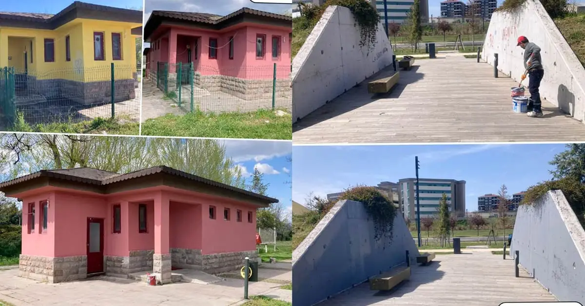 Kahramankazan’da sosyal alanlar yenilendi