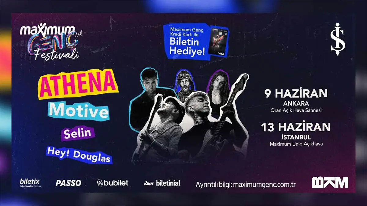 Maximum Gençlik Festivali Ankara’da gençlerle buluşacak