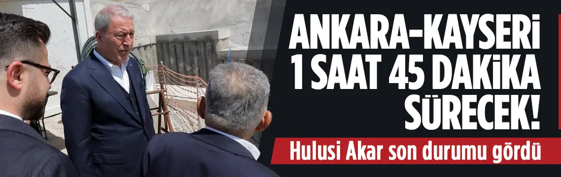 Ankara-Kayseri hızlı tren hattında yüzde 42’ye ulaşıldı
