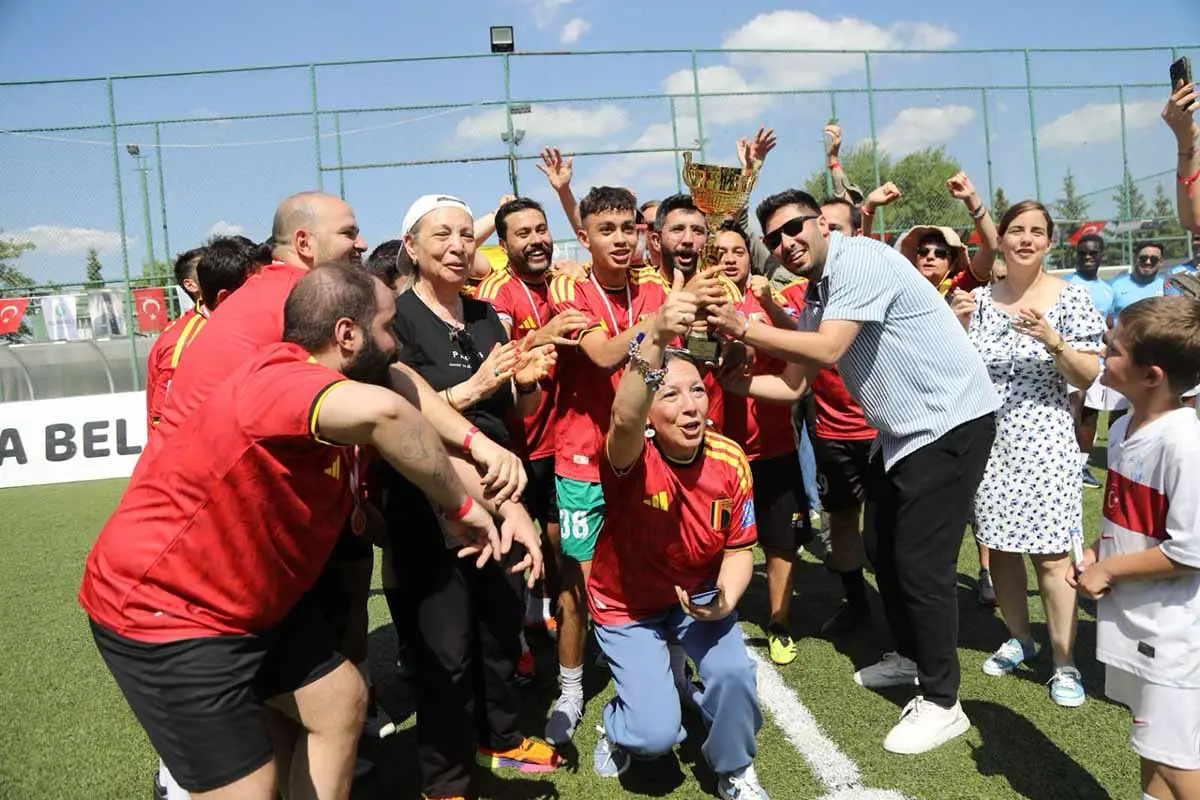 Çankaya'da mini dünya kupası heyecanı yaşandı