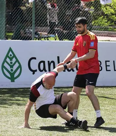 Çankaya'da mini dünya kupası heyecanı yaşandı