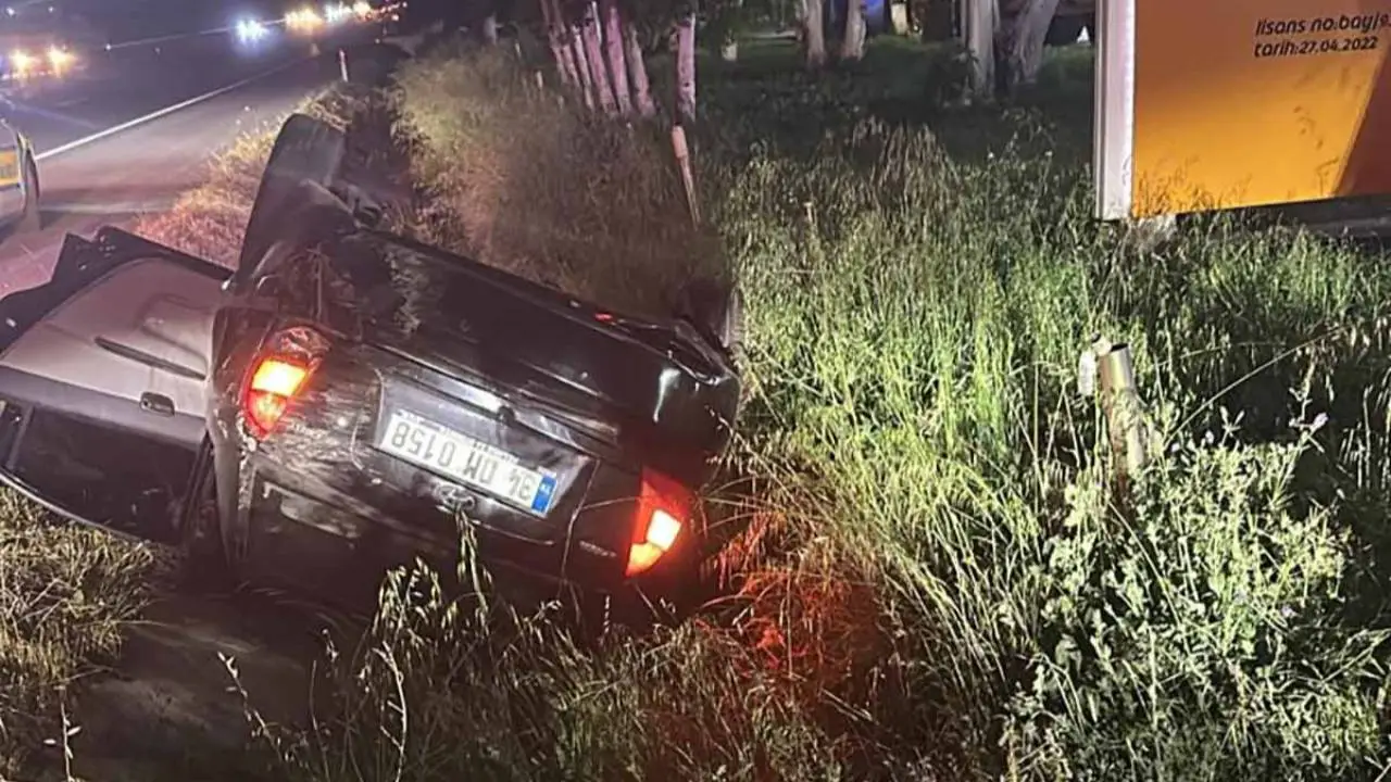 Ankara-Eskişehir yolundaki kazada 2 kişi yaralandı