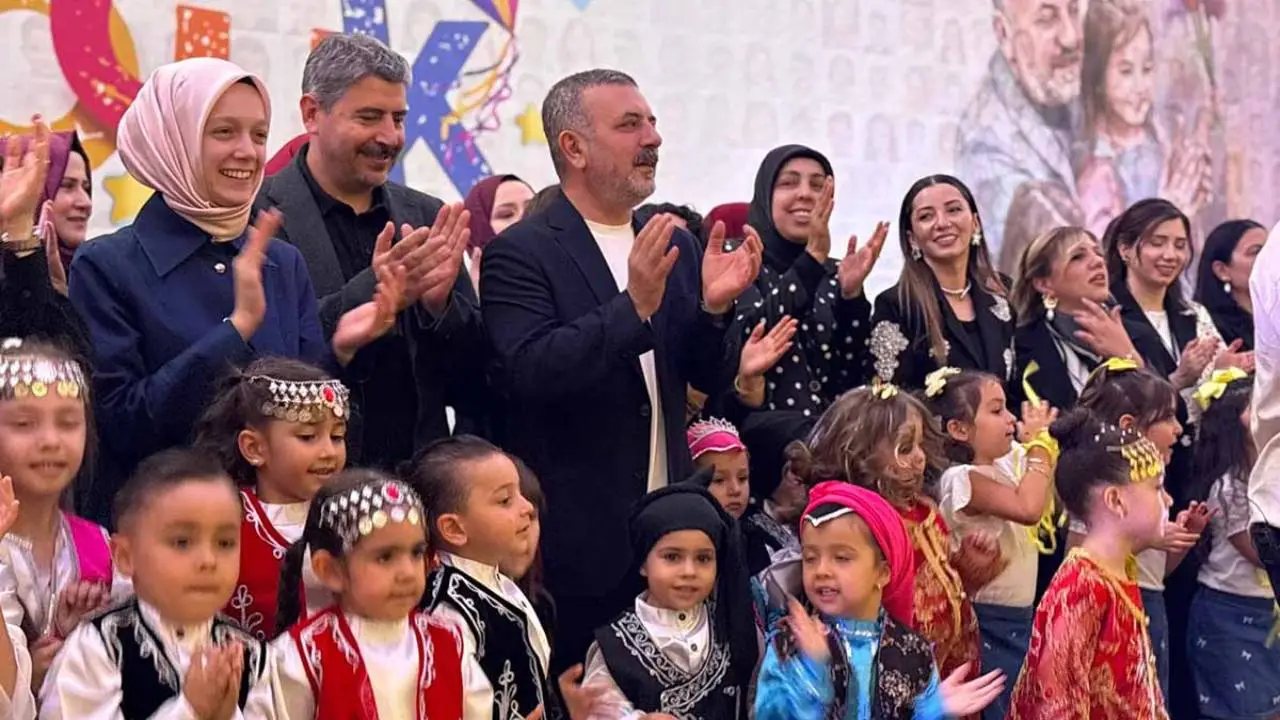 Sincan'da miniklerin mezuniyet heyecanı