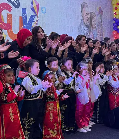 Sincan'da miniklerin mezuniyet heyecanı