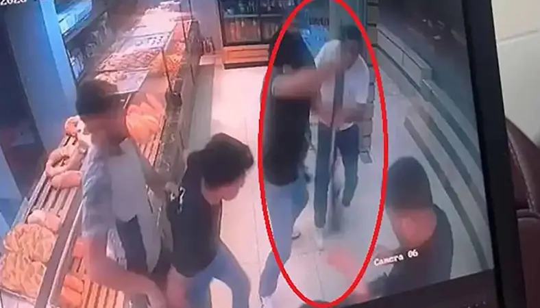 Ankara Yenimahalle'de sopalı kavga...