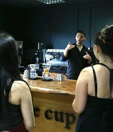 BM destekli barista eğitimi