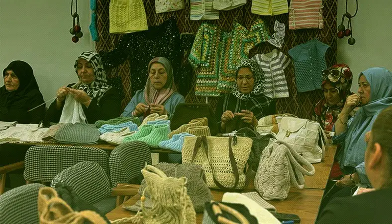 Sincan'da el emeği, bilgi ve dostluk aynı çatı altında
