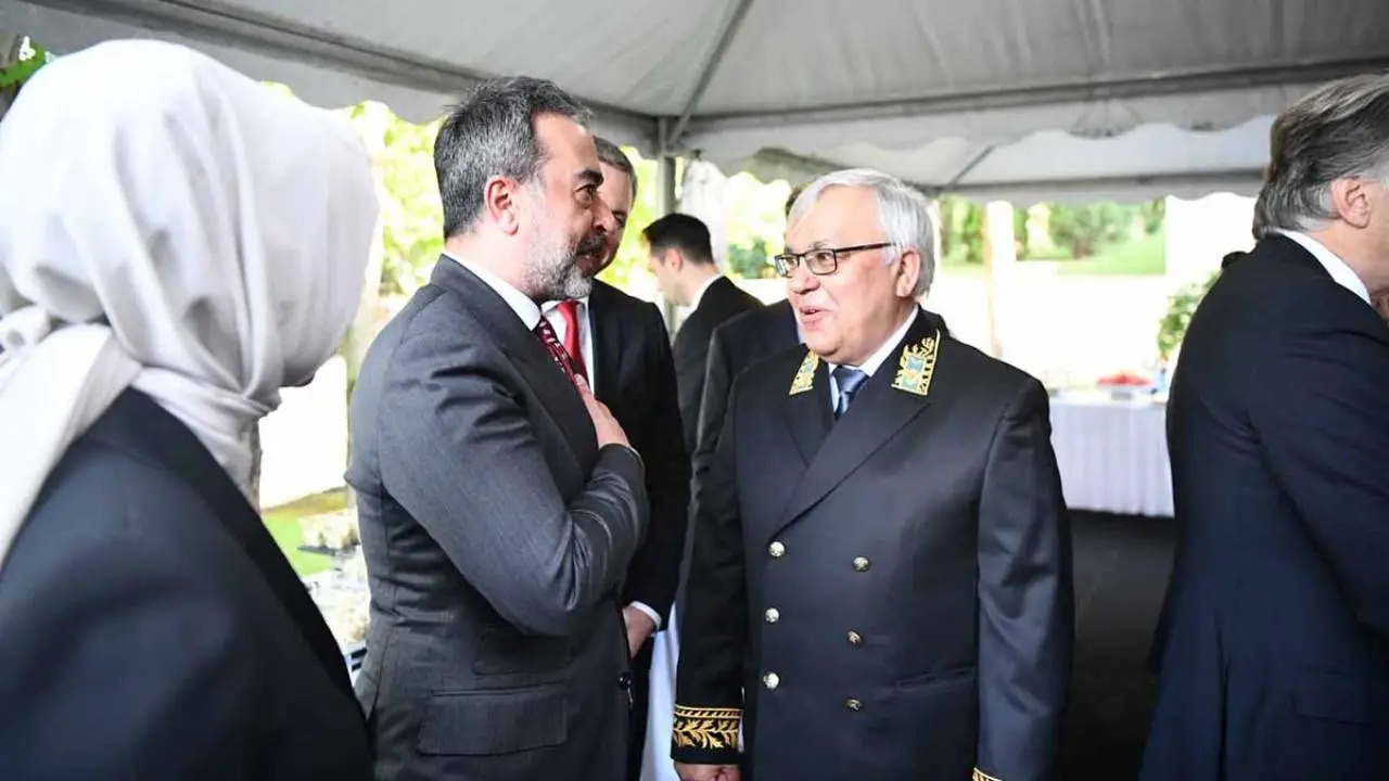 Hakan Han Özcan 'Rusya Günü' resepsiyonuna katıldı