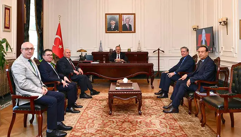 Vali Yakup Canbolat, ABB heyetini kabul etti