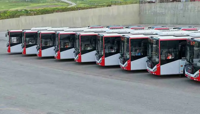 Ankara'da otobüs sayısı artmaya devam ediyor