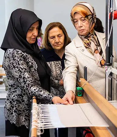 Dokuma ve nakış atölyesi hizmete açıldı