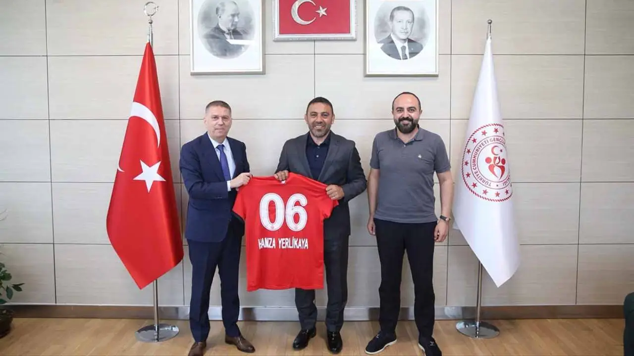 Gençlerbirliği'nden Hamza Yerlikaya'ya ziyaret