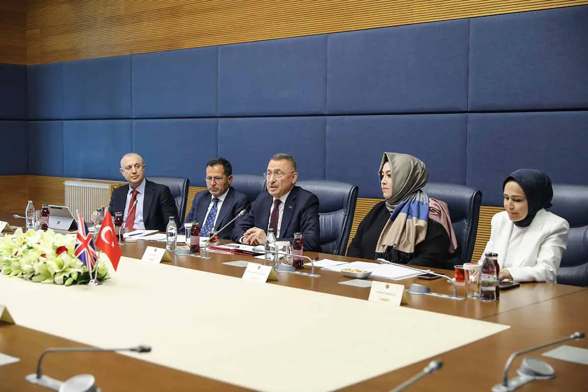 Ankara'da Türkiye-Birleşik Krallık teması