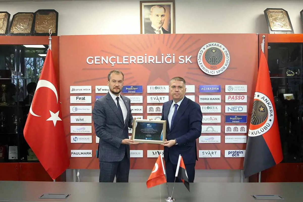 TÜGİAD Ankara Şubesinden Gençlerbirliği'ne ziyaret
