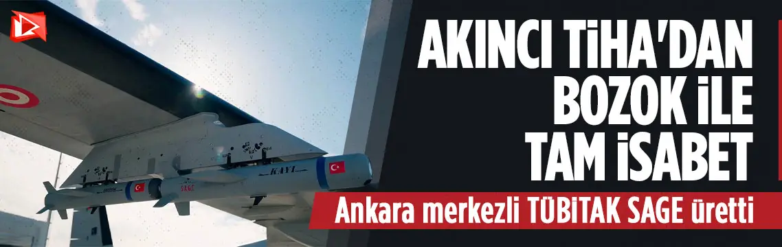 AKINCI TİHA’dan BOZOK mühimmatıyla başarılı atış testi