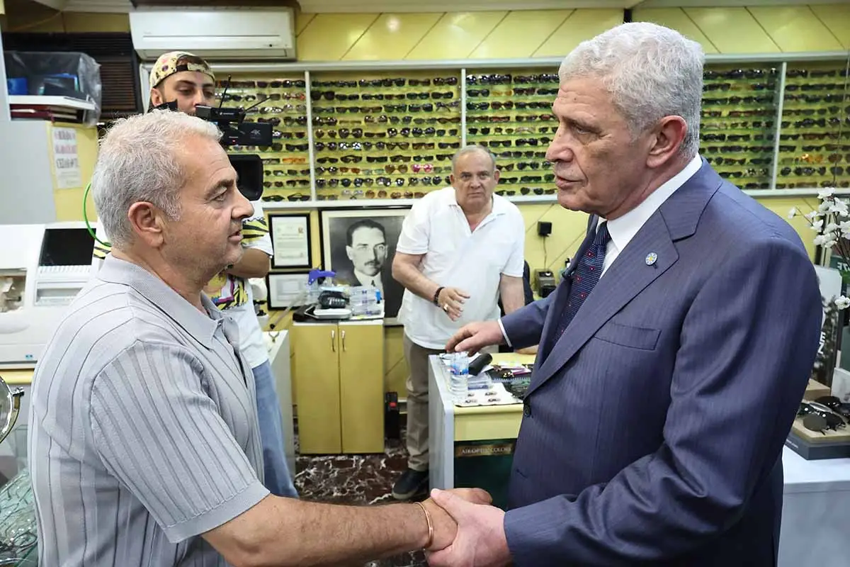 Dervişoğlu, Ankara'da esnafları ziyaret etti