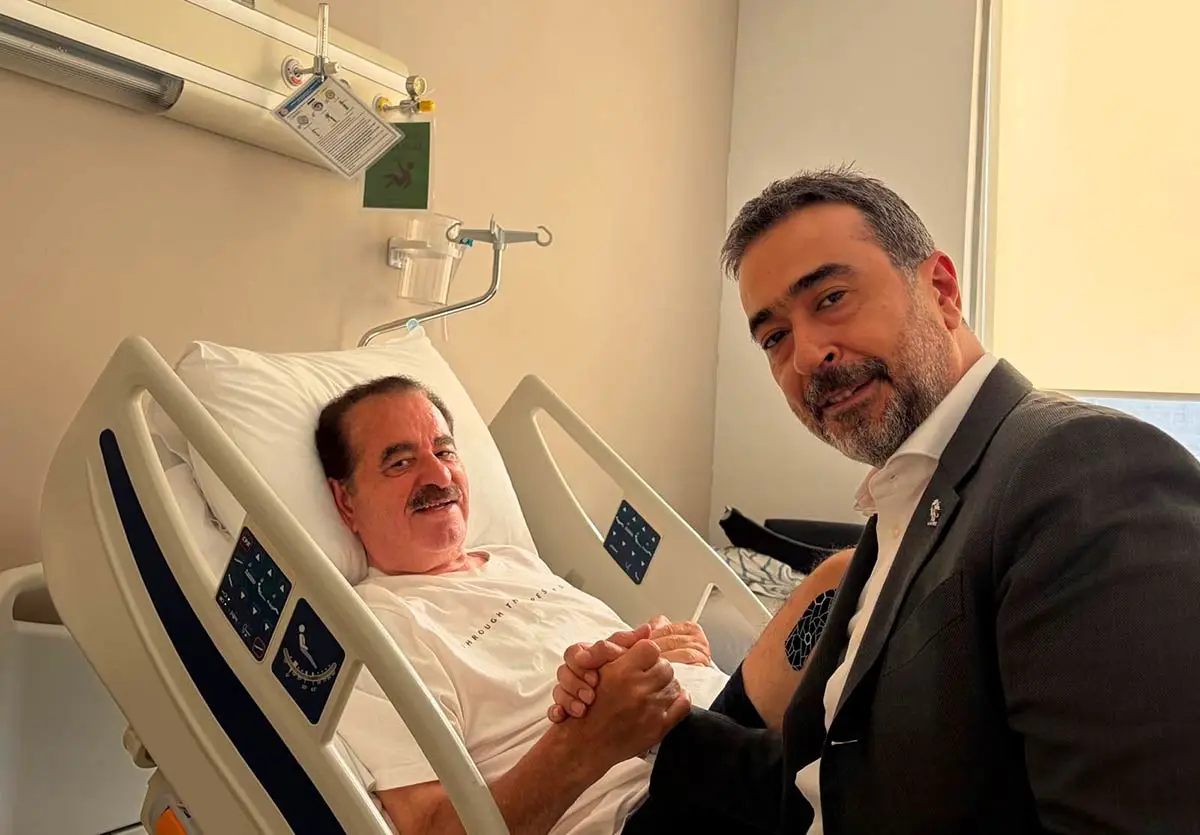 Özcan’dan İbrahim Tatlıses’e ziyaret