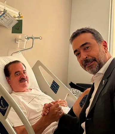 Özcan’dan İbrahim Tatlıses’e ziyaret