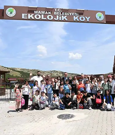 Ekolojik Köyü binlerce öğrenciyi doğayla buluşturdu