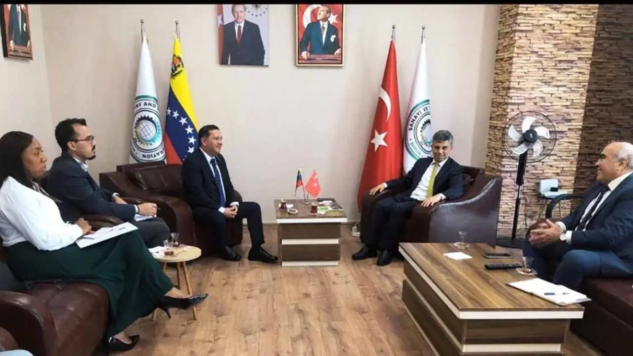 Venezuela’nın Ankara Büyükelçisi Gutierrez'den SANKON ziyareti