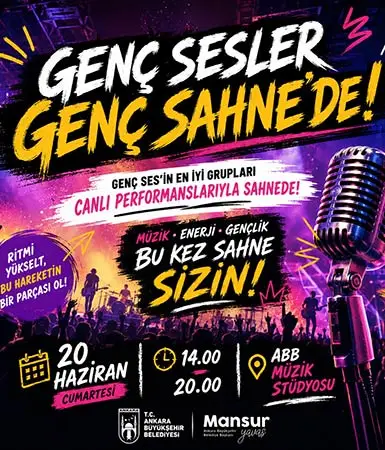''Genç Sahne Genç Ses'' finali yapılacak