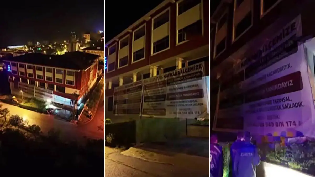 Ankara Büyükşehir ile Haymana belediyeleri arasında pankart krizi yaşandı