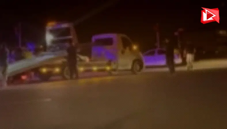 Ankara Çubuk'taki kazada 2 kişi yaralandı