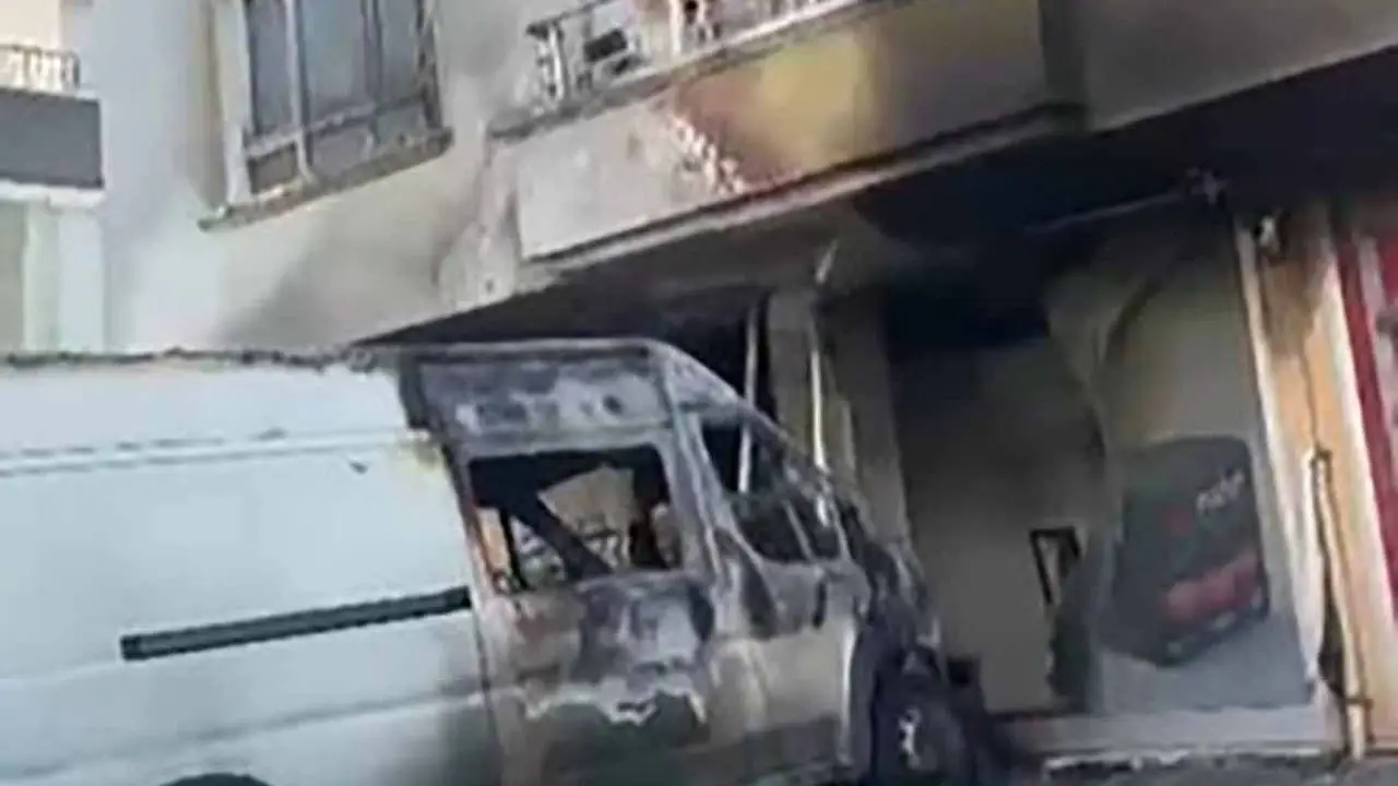 Ankara'da yangın paniği... O anlar kaydedildi...