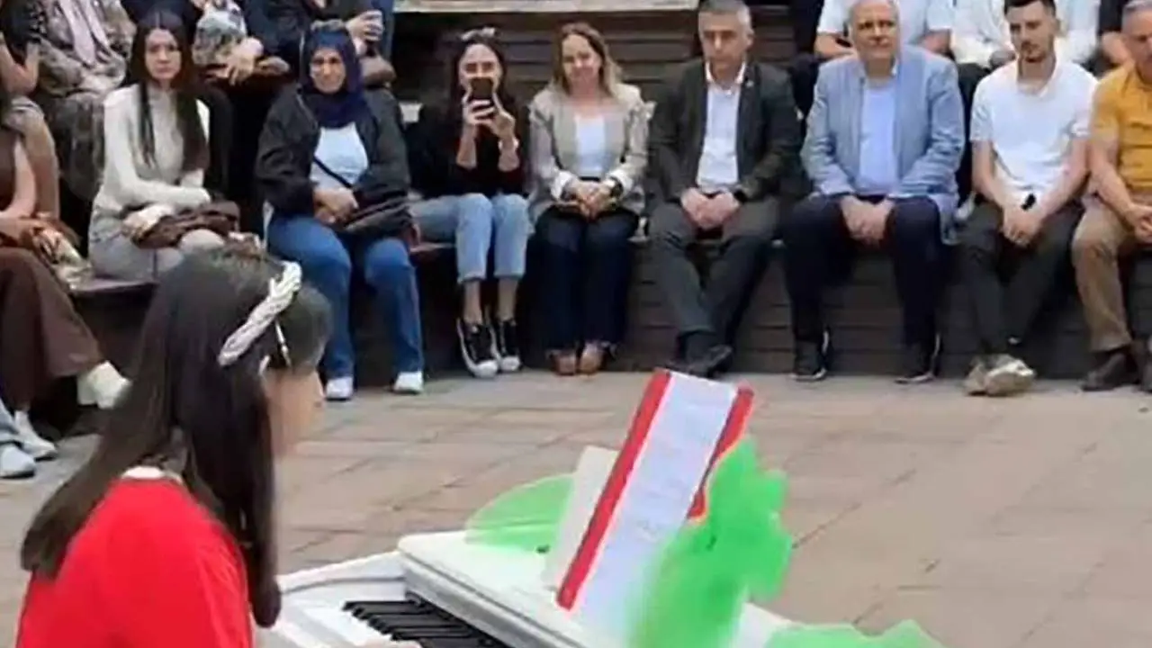 Kızılcahamam'da çocukların sanatla buluşması...