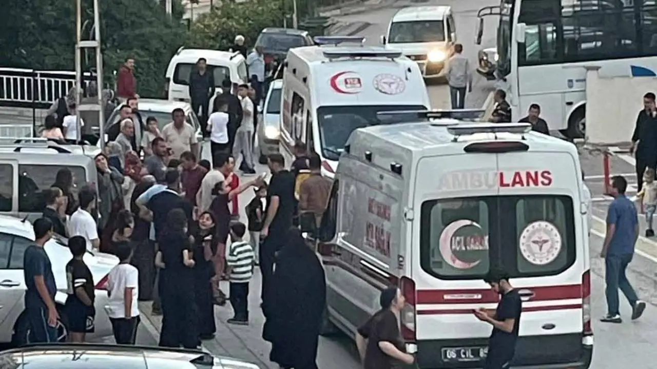 Akyurt'ta balkondan düşen çocuk ağır yaralandı