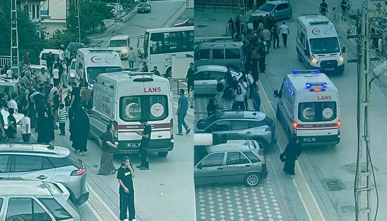 Akyurt'ta balkondan düşen çocuk ağır yaralandı