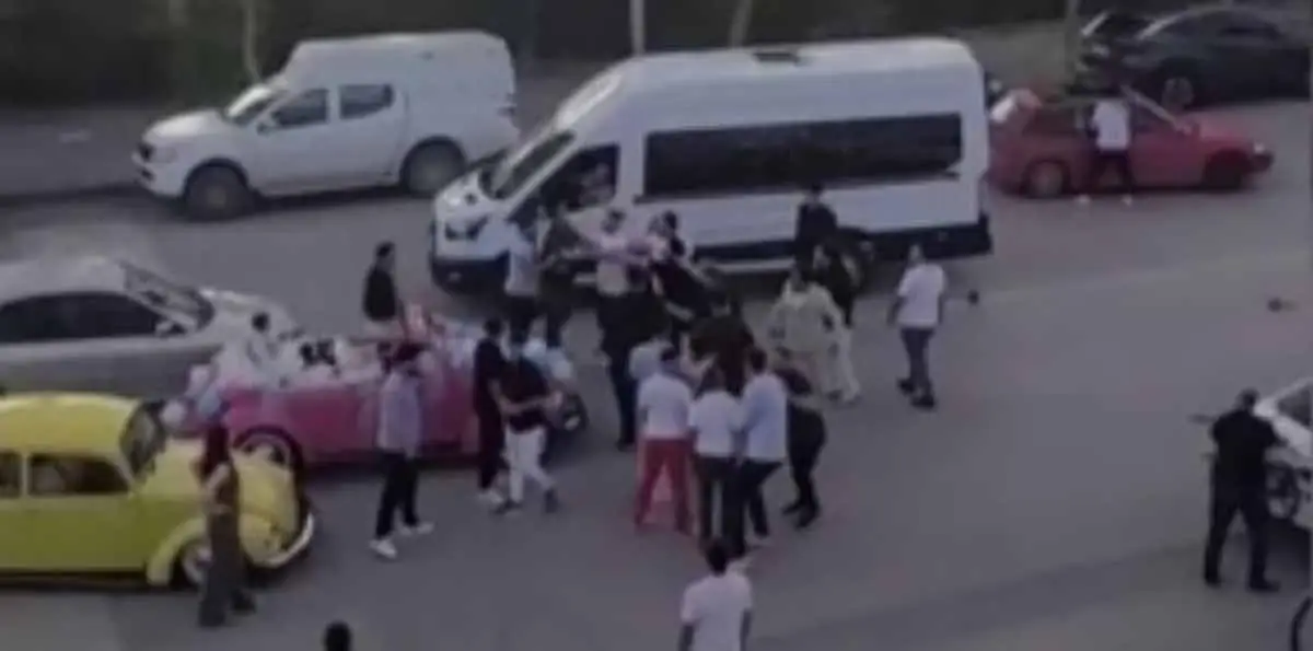 Ankara'da trafiği felç eden sünnet konvoyu
