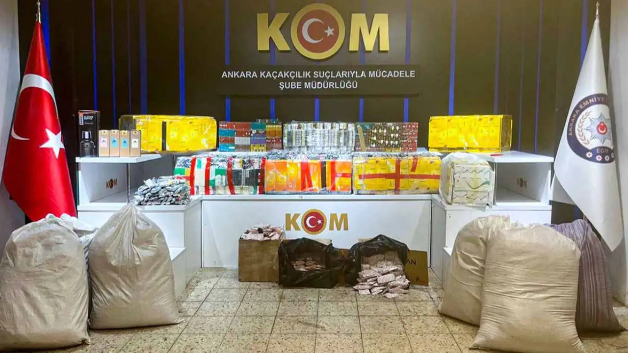 Ankara'da kaçakçılıkla mücadele sürüyor