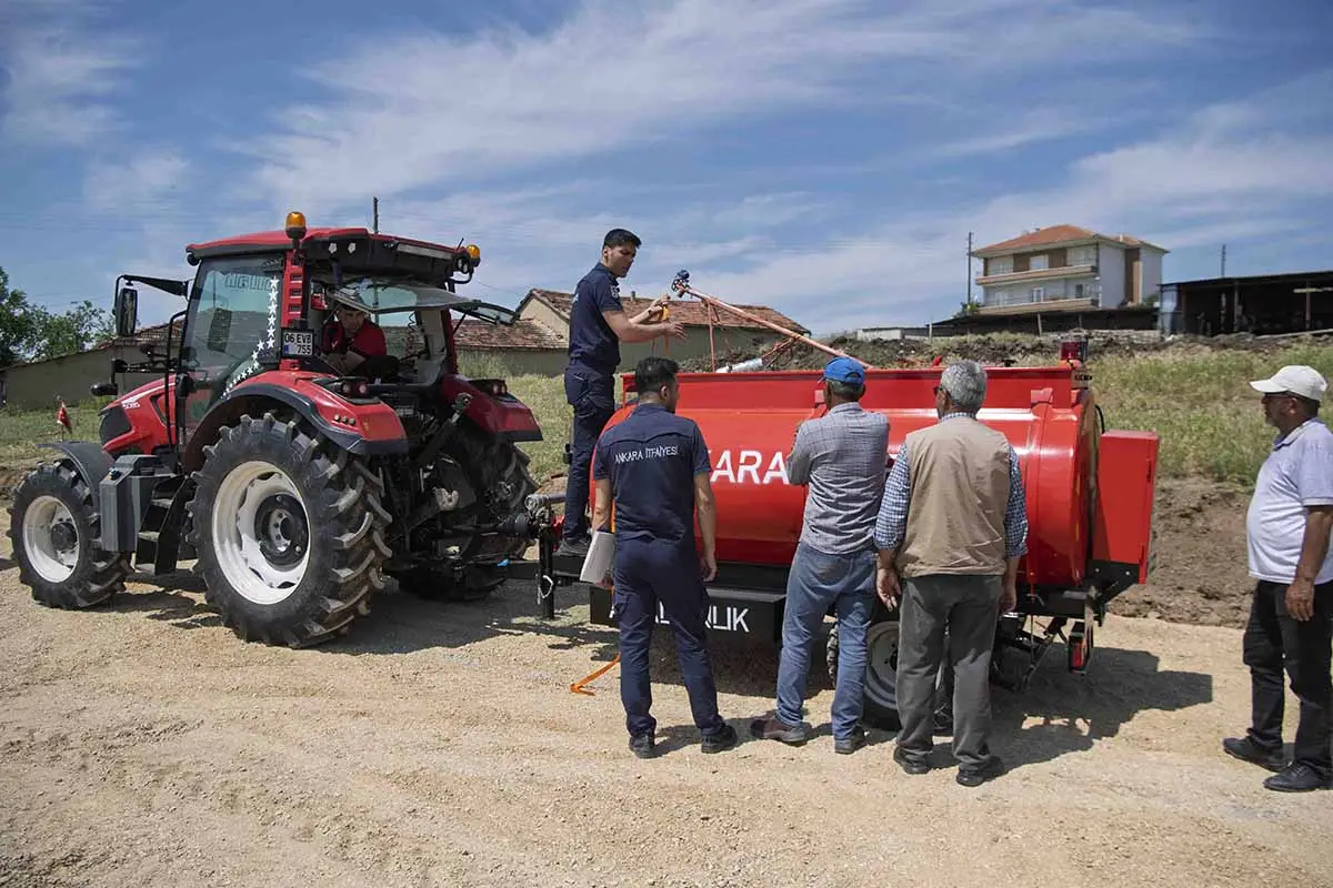 ABB'den kırsal bölgelere yangın söndürme tankeri
