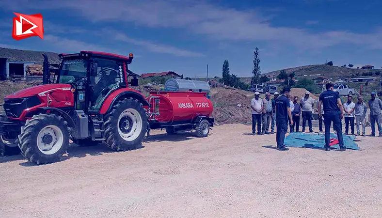 ABB'den kırsal bölgelere yangın söndürme tankeri