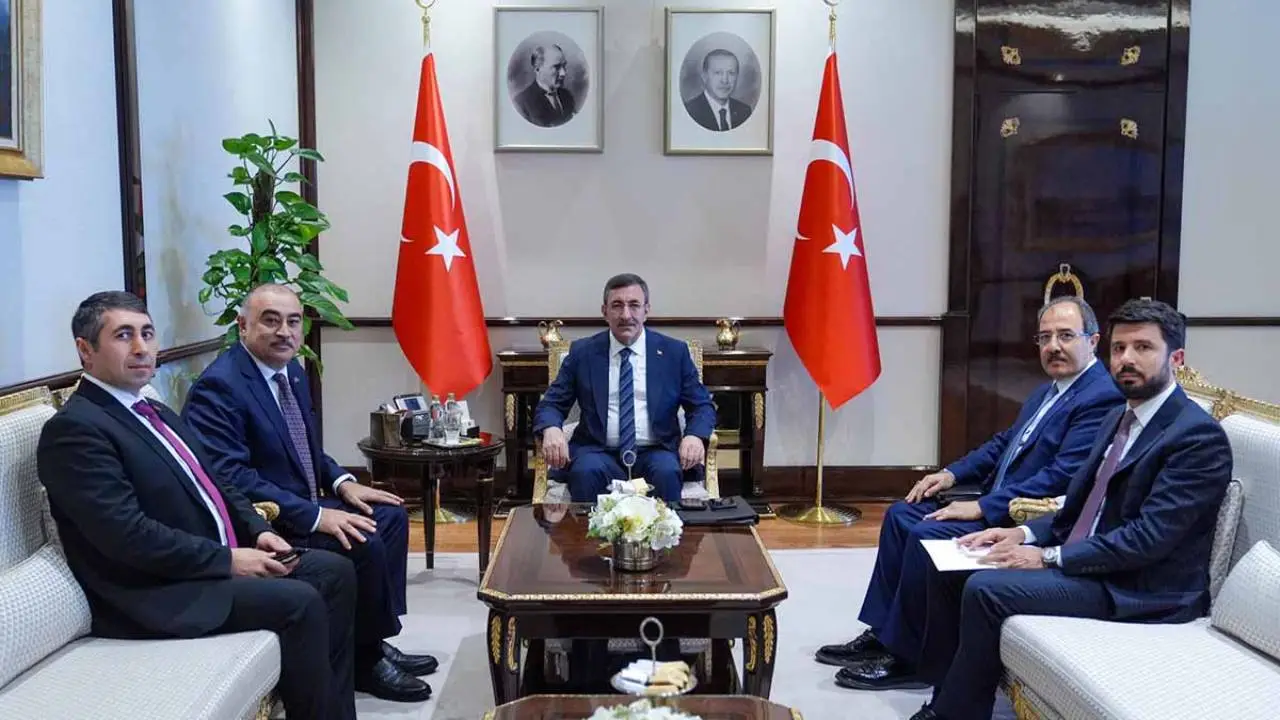 Cevdet Yılmaz, Azerbaycan'ın Ankara Büyükelçisini kabul etti