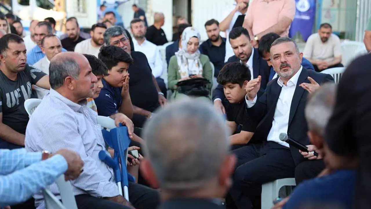 Başkan Ercan 29 Ekim Mahallesi sakinleriyle buluştu