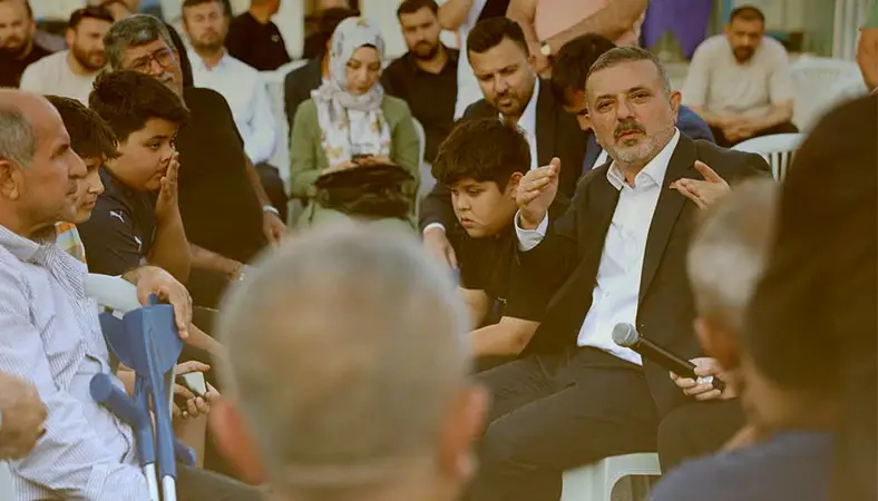 Başkan Ercan 29 Ekim Mahallesi sakinleriyle buluştu