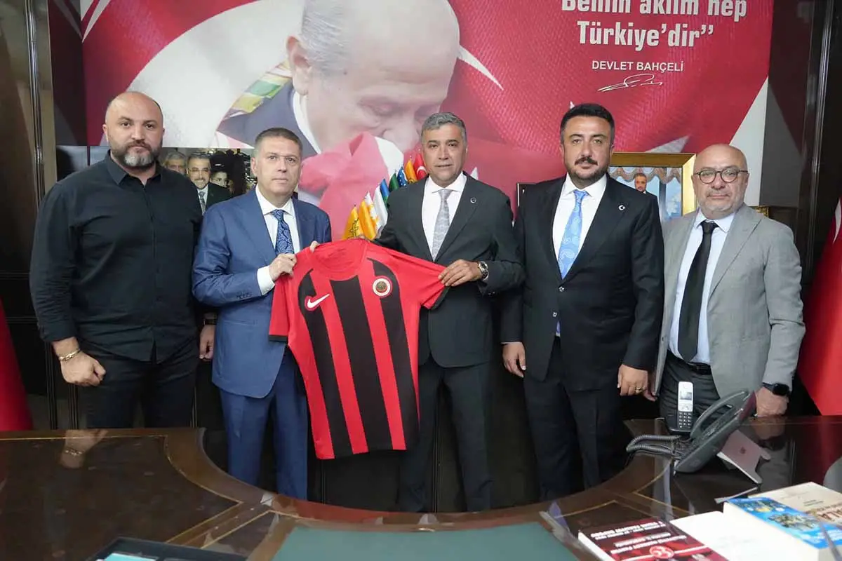 Gençlerbirliği'nden MHP Ankara İl Başkanına ziyaret