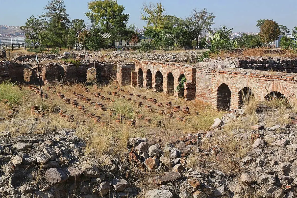 Şehrin altındaki Roma: Ankara Roma Hamamı