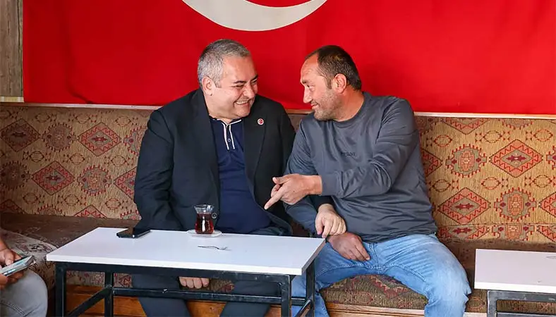 Başkan Özarslan ulaşım esnafının taleplerini dinledi
