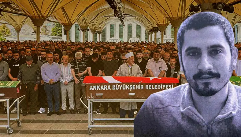Kırıkkale'deki patlamada hayatını kaybeden İdris Tayyip Duruş Ankara'da toprağa verildi
