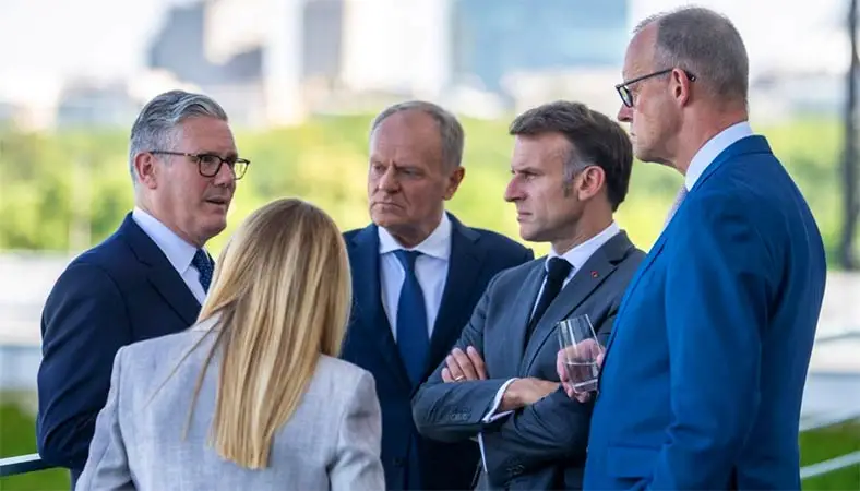 E5 liderleri Ankara’daki NATO Zirvesi için Berlin’de toplandı