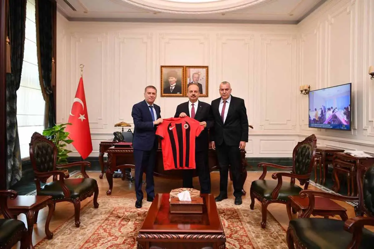 Gençlerbirliği'nden Vali Canbolat'a ziyaret